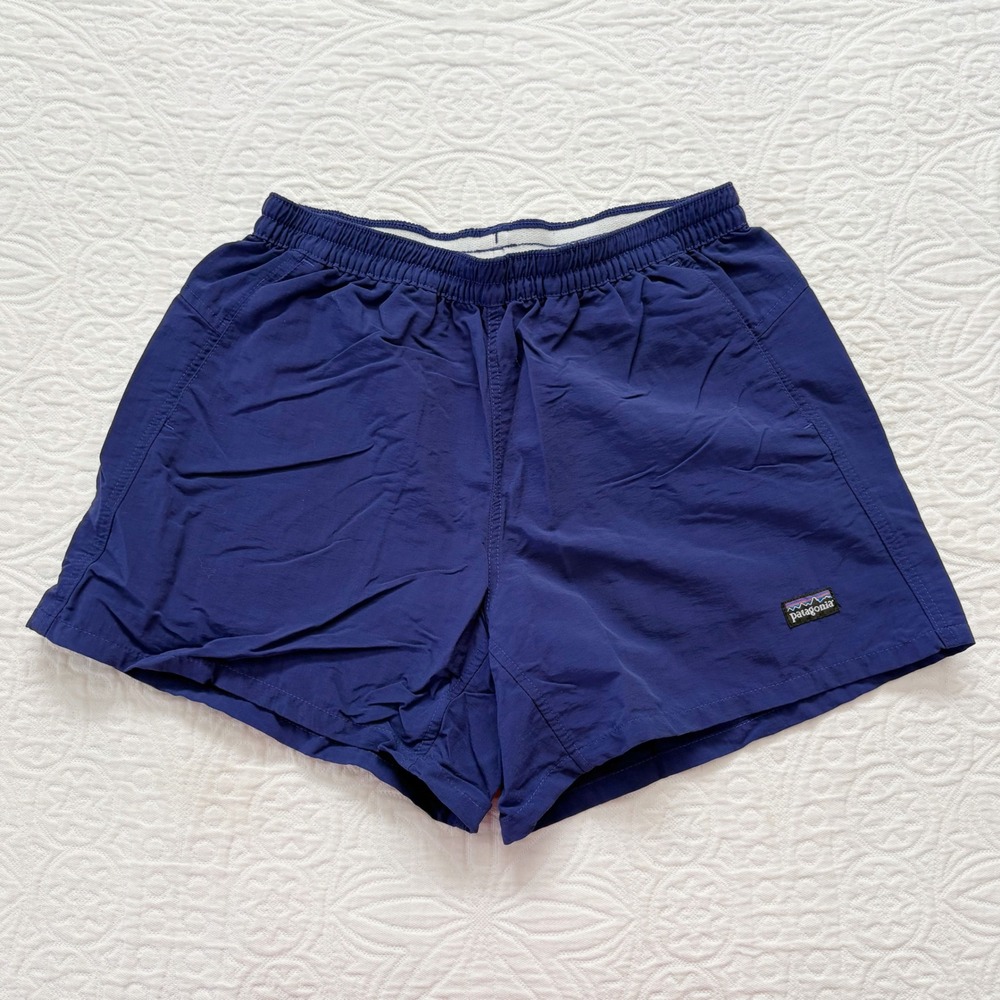Patagonia Women's Baggies Shorts 4.5" Inseam, Blue Butterfly Sz S